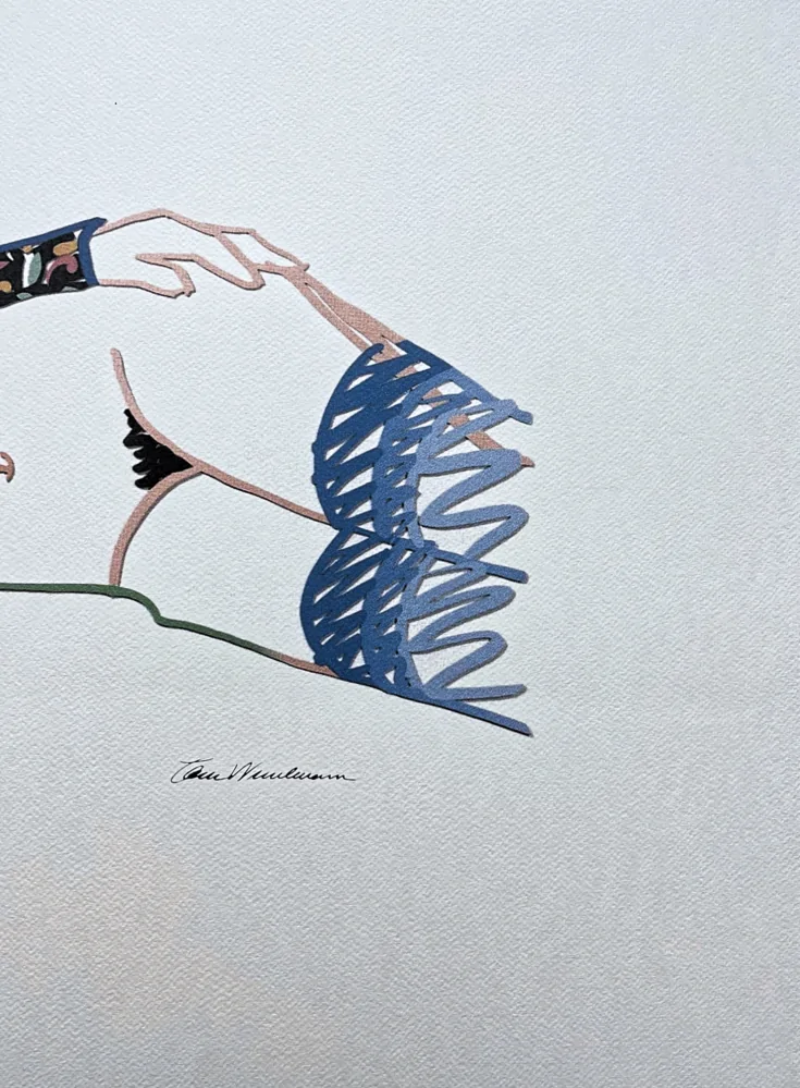 Tom Wesselmann - Monika Lying - signováno, limitovaná edice x/450