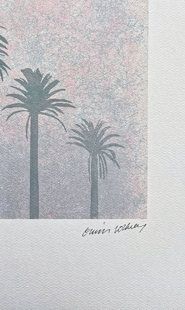 David Hockney - Mist 6/200 - limitovaná edice, s certifikátem, 35x50 cm