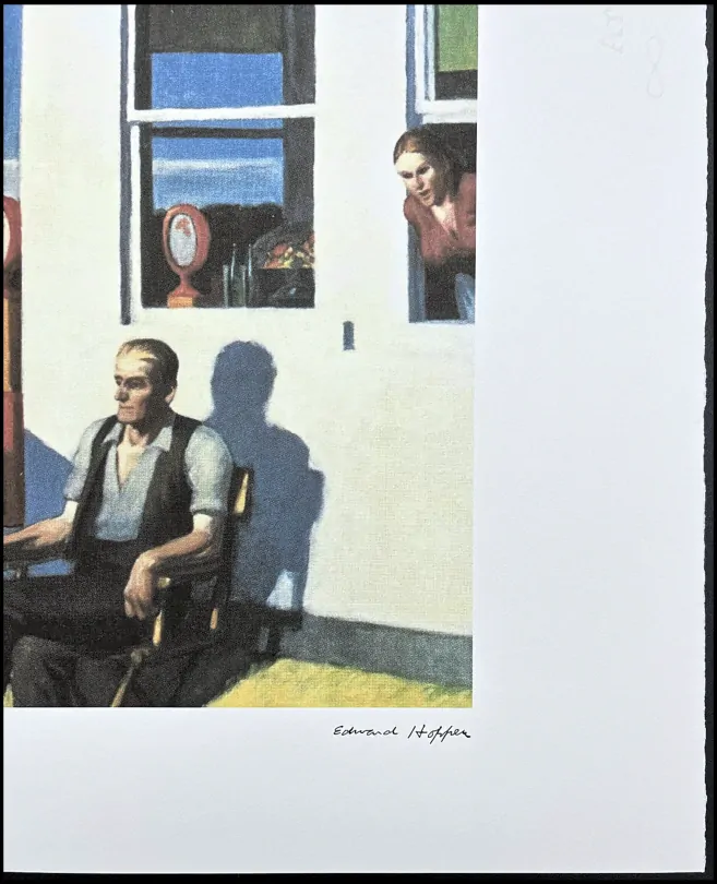 Edward Hopper - Four Lane Road 83/150 - limitovaná edice, s certifikátem, 57x38 cm