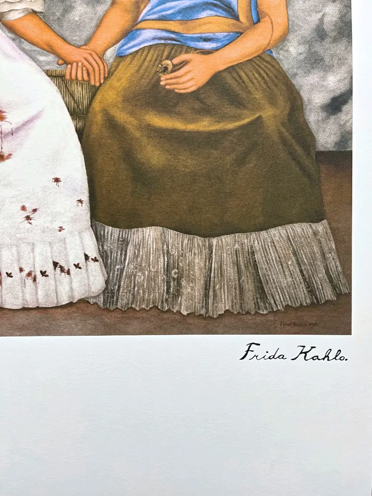 Frida Kahlo - Dos Fridas x/250 - limitovaná edice s certifikací, 50x70cm