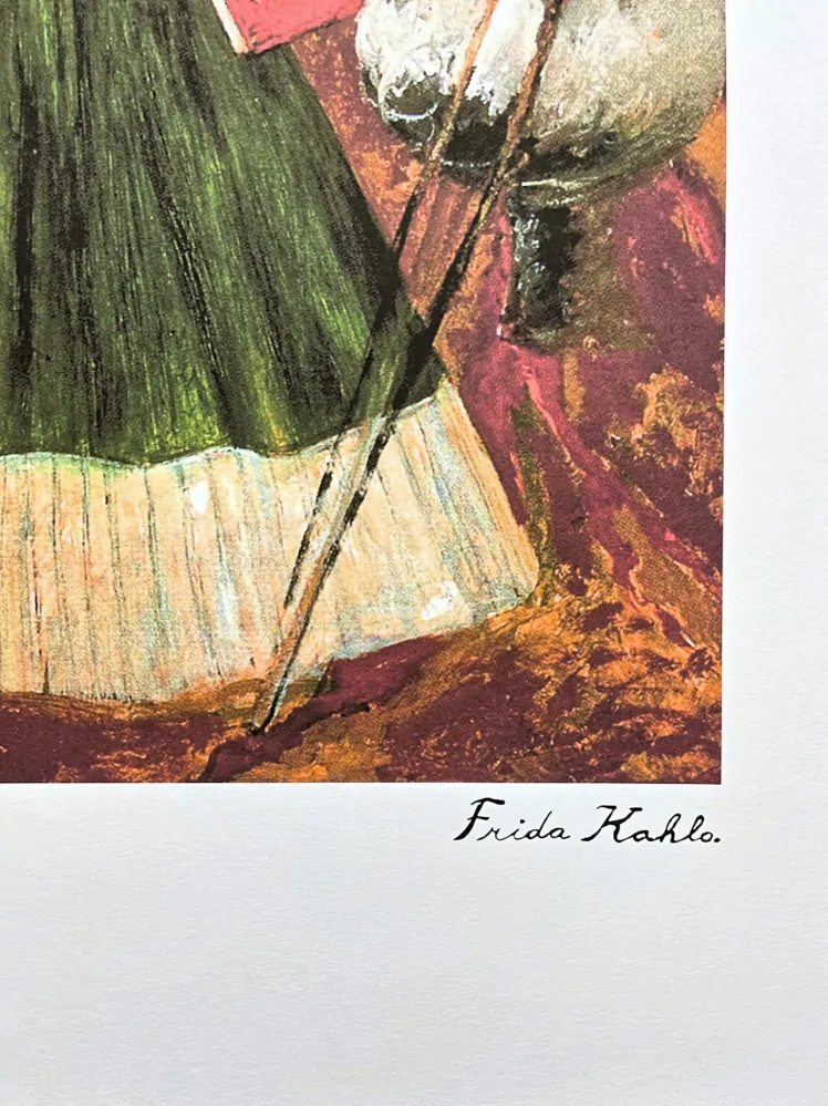 Frida Kahlo - El marxisme sanarà els malalts 112/250 - limitovaná edice s certifikací, 50x70cm