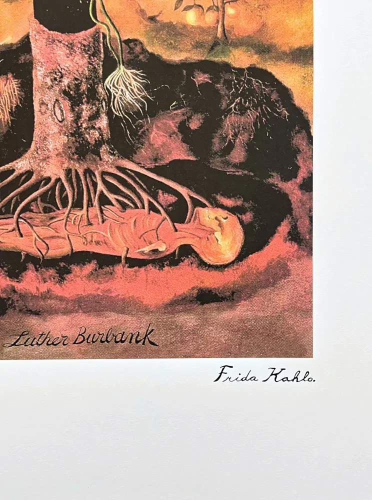 Frida Kahlo - Portrait of Luther Burbank 121/250 - limitovaná edice s certifikací, 50x70cm