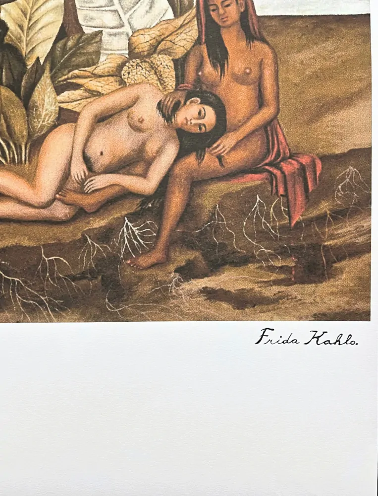 Frida Kahlo - Two Nudes in a Forest 11/250 - limitovaná edice s certifikací, 50x70cm