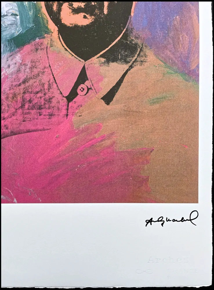 Andy Warhol - Mao Ce-tung 86/100 - edice Leo Castelli s certifikátem