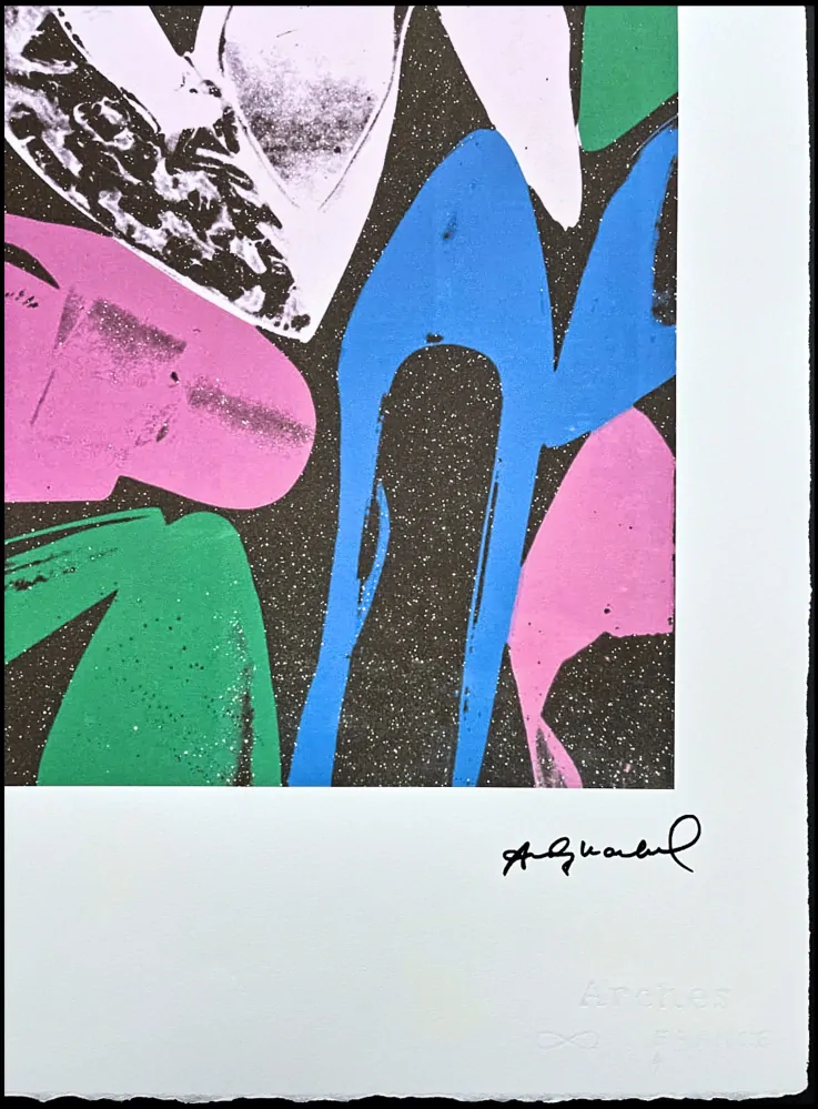 Andy Warhol - Diamont dust shoes 22/100 - edice Leo Castelli s certifikátem