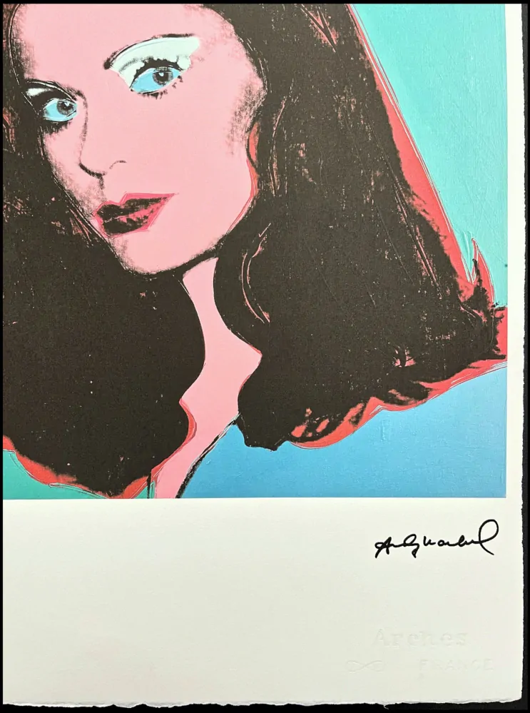 Andy Warhol - Scandinavian Beauty 65/100 - edice Leo Castelli s certifikátem