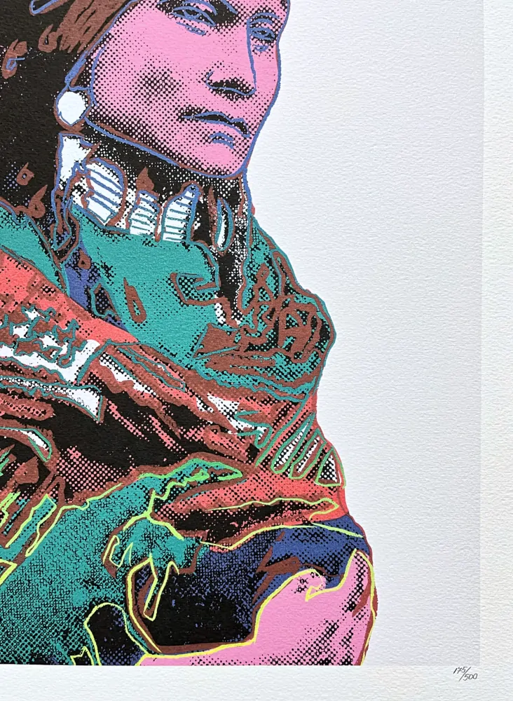 Andy Warhol - Mother and Child x/500 - signováno, 50x50cm, limitovaná edice CMOA s certifikátem