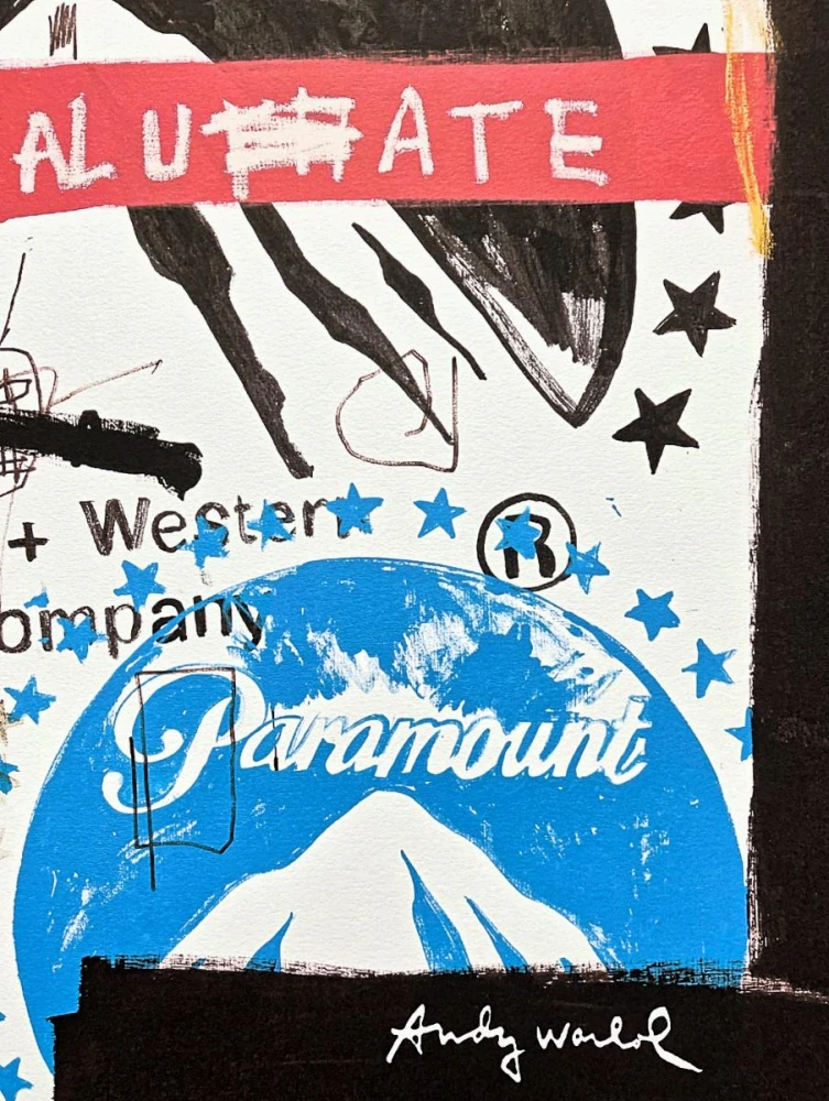 Andy Warhol - Paramount revaluate 106/2400 - 60x60 cm, limitovaná edice CMOA s certifikátem