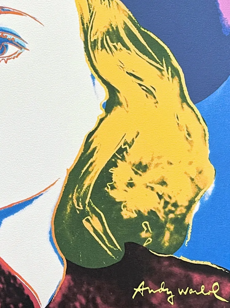 Andy Warhol - Ingrid Bergman 259/2400 - 60x60cm, limitovaná edice CMOA s certifikátem