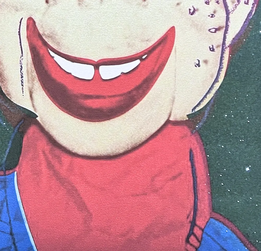 Andy Warhol - Howdy Doody 285/2400 - 60x60cm, limitovaná edice CMOA s certifikátem