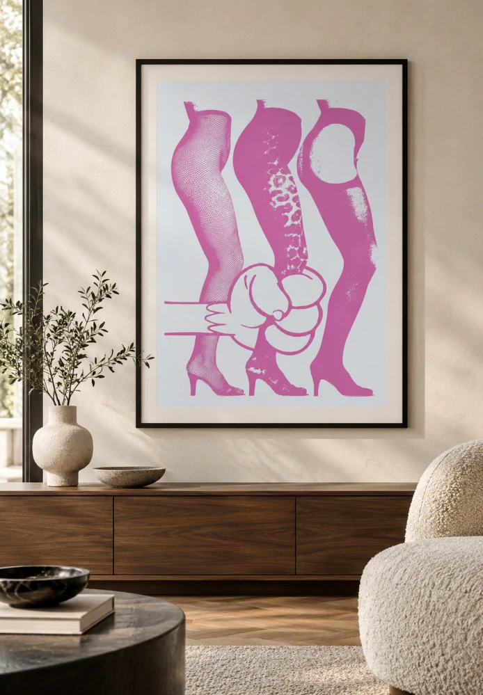 Pasta Oner - Thief 27/50 - originální serigrafie, limitovaná edice, signováno, 70x100cm