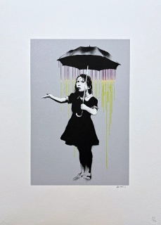 Banksy - Nola x/150 - číslovaná edice s certifikátem, 50x70cm