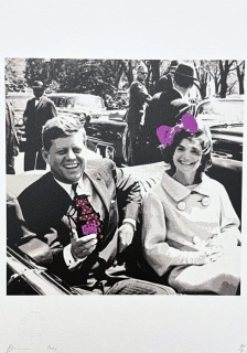 Death NYC - John and Jacqueline Kennedy - limitovaná edice s certifikátem, 32x45cm