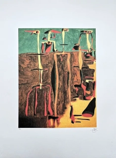 Joan Miró - Familiar Monsters 89/150 - limitovaná edice s certifikátem, signováno, 56x76cm