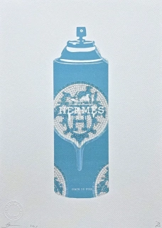 Death NYC - Spray Hermes - limitovaná edice s certifikátem, 32x45cm