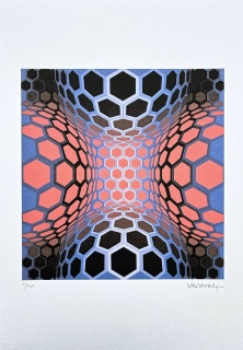 Victor Vasarely - Pillango - limitovaná edice s certifikátem