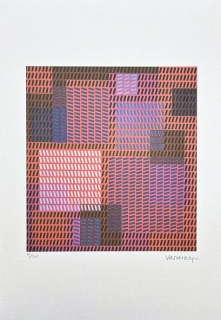 Victor Vasarely - Keiho C1 - limitovaná edice s certifikátem