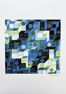 Victor Vasarely - Deuton - VB - limitovaná edice s certifikátem