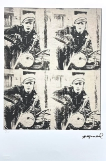 Andy Warhol - Marlon Brando x/100 - edice Leo Castelli s certifikátem