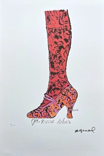 Andy Warhol - A Stocking Full Of Good Wishes 65/100 - edice Leo Castelli s certifikátem