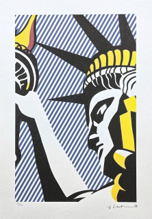 Roy Lichtenstein - Liberty - signováno, 35x50cm, limitovaná edice 92/150