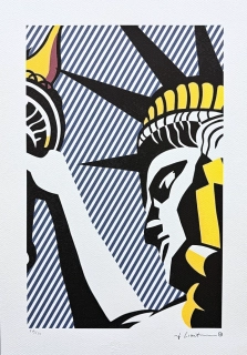 Roy Lichtenstein - Liberty - signováno, 35x50cm, limitovaná edice x/150