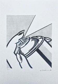 Roy Lichtenstein - Spray Can - signováno, 35x50cm, limitovaná edice 15/150