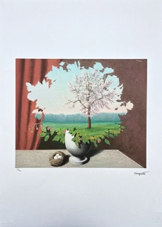 René Magritte - Le Plagiat x/100 - limitovaná edice, 50x70cm