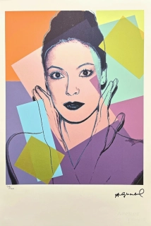 Andy Warhol - Karen Kain x/100 - edice Leo Castelli s certifikátem