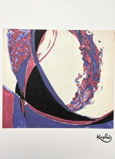 František Kupka - Fugue in two colours 120/350 -  limitovaná edice s certifikátem, 50x70cm