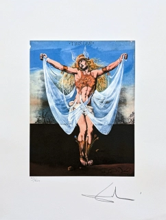Salvador Dalí - Tristan insane - signováno, limitovaná edice, 50x66cm