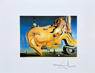 Salvador Dalí - The Great Masturbator - signováno, limitovaná edice, 66x50cm