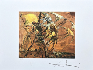 Salvador Dalí - Group of Women - signováno, limitovaná edice, 50x66cm