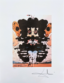 Salvador Dalí - Don Quixote - signováno, limitovaná edice, 50x66cm