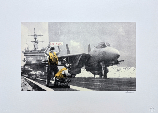 Banksy - Applause 90/150 - číslovaná edice s certifikátem, 70x50cm