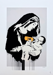 Banksy - Toxic Mary 16/150 - číslovaná edice s certifikátem, 50x70cm