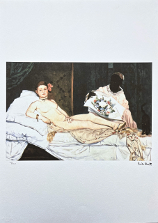 Claude Monet - Olympia 30/250 - limitovaná edice s certifikátem, 50x70cm