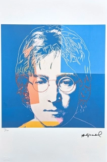 Andy Warhol - John Lennon x/100 - edice Leo Castelli s certifikátem
