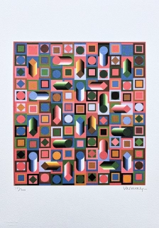 Victor Vasarely - Hyram Prism - limitovaná edice s certifikátem