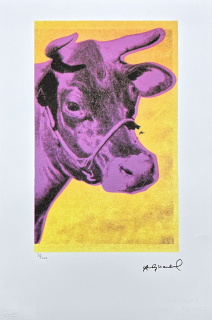 Andy Warhol - Cow 58/100 - edice Leo Castelli s certifikátem