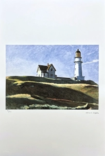 Edward Hopper - Lighthouse Hill x/150 - limitovaná edice, s certifikátem, 38x57 cm