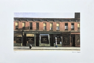Edward Hopper - Early sunday morning x/150 - limitovaná edice, s certifikátem, 57x38 cm