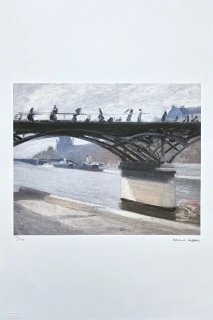 Edward Hopper - The bridge of art 55/150 - limitovaná edice, s certifikátem, 38x57 cm