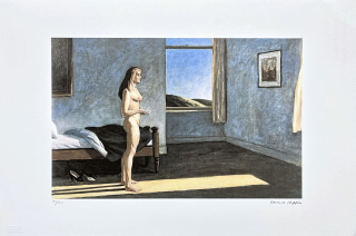 Edward Hopper - Woman in the sun 75/150 - limitovaná edice, s certifikátem, 57x38 cm