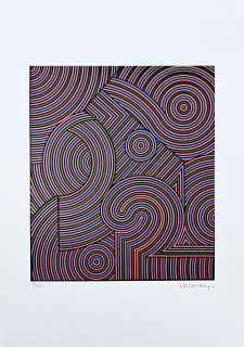Victor Vasarely - Tekers MC - limitovaná edice s certifikátem