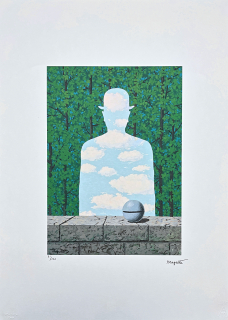 René Magritte - The Beautiful walk 61/100 - limitovaná edice, 50x70cm