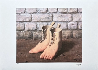 René Magritte - The Red model 40/100 - limitovaná edice, 70x50cm