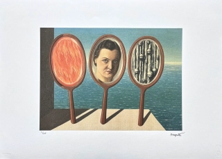 René Magritte - Portrait of Irene Hamoir 21/100 - limitovaná edice, 70x50cm