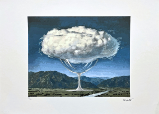 René Magritte - The Heartstrings 27/100 - limitovaná edice, 70x50cm
