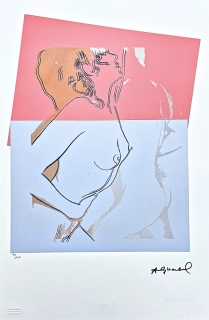 Andy Warhol - Act x/100 - edice Leo Castelli s certifikátem